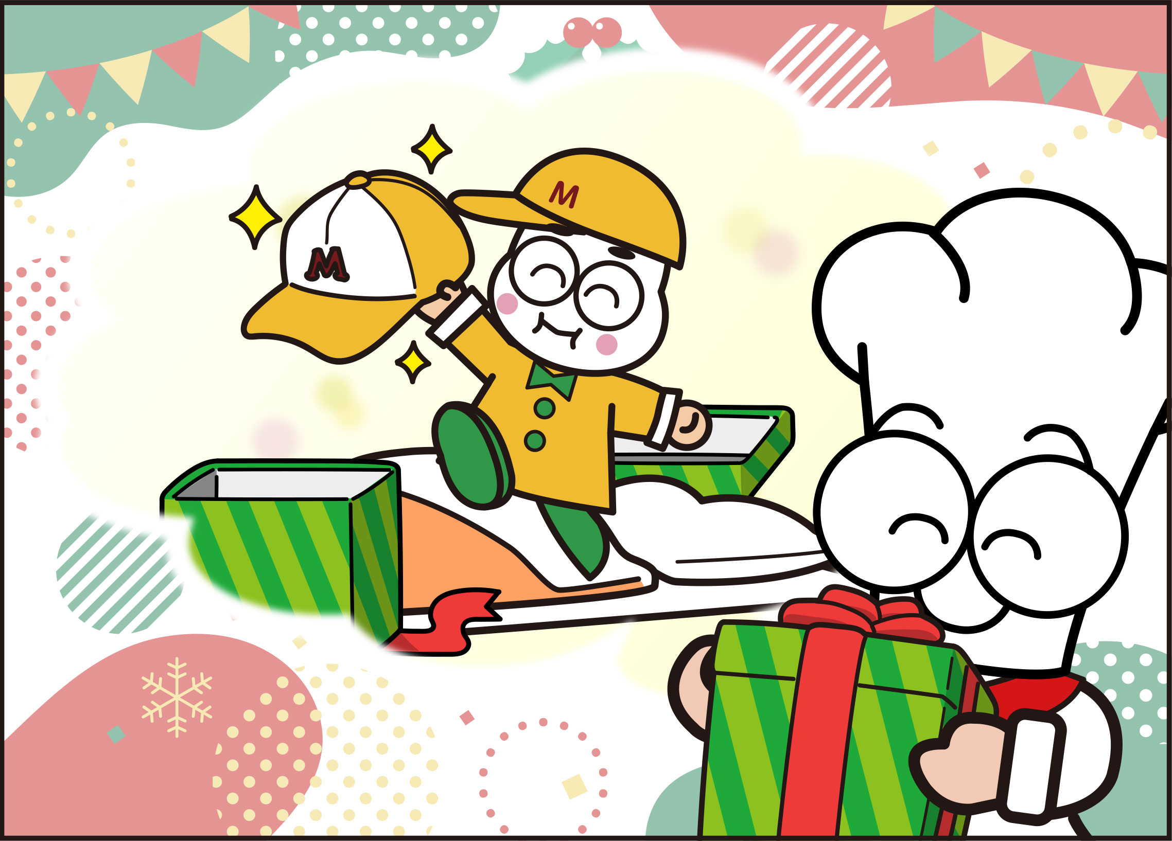 サンタさんみたくこっそりプレゼントしようと思っタニ。